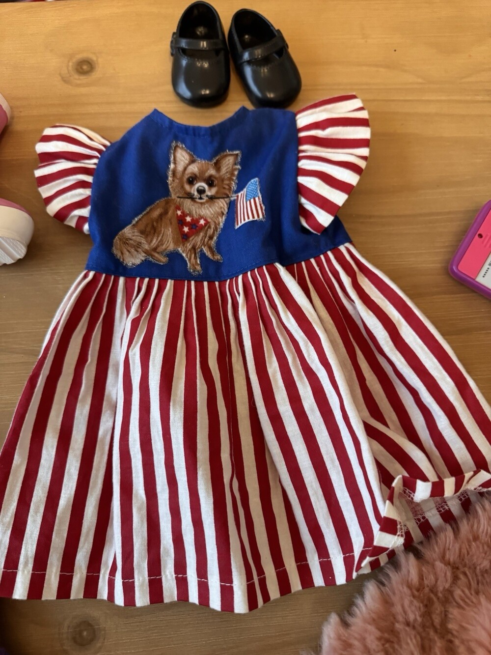 18" Doll Mixed Lot American Girl Doll Like Doll Clothes And Shoes - Picture 11 of 12
